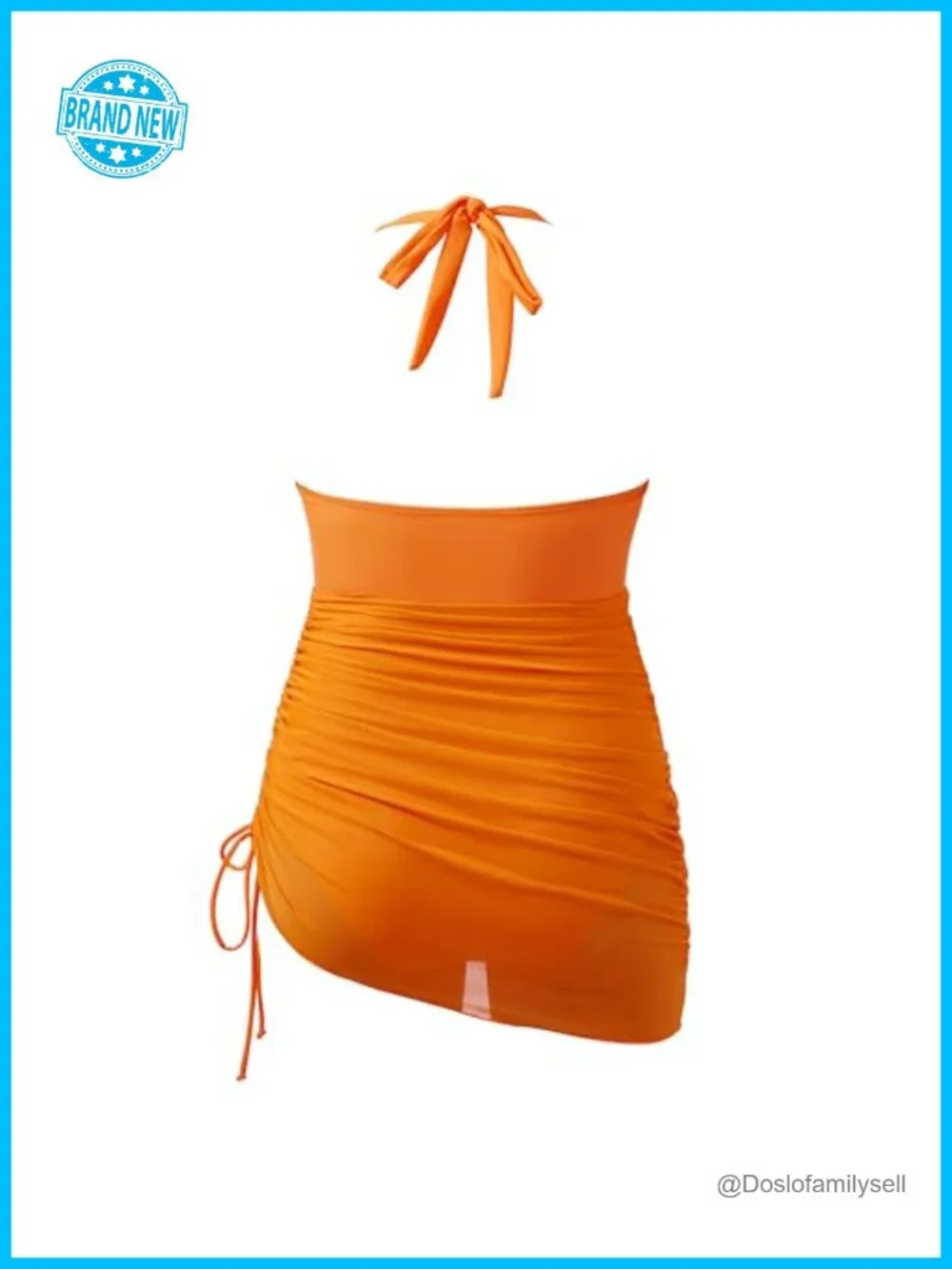 Women's Sexy One Piece Swimsuit Tummy Control Mesh Swimdress
